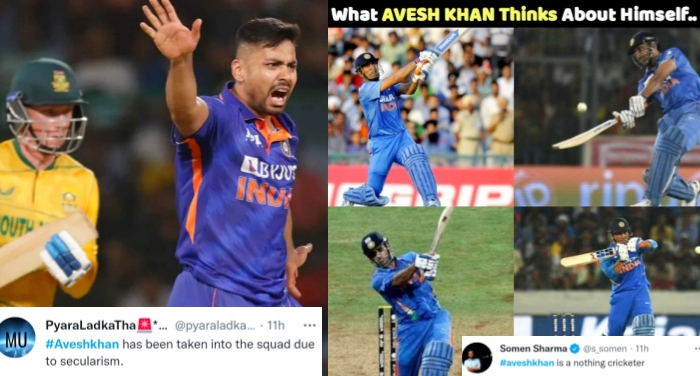 आवेश खान द्वारा 39वें ओवर में सैमसन को स्ट्राइक ना देने पर भड़के फैंस, ट्विटर पर दिखाई नाराजगी