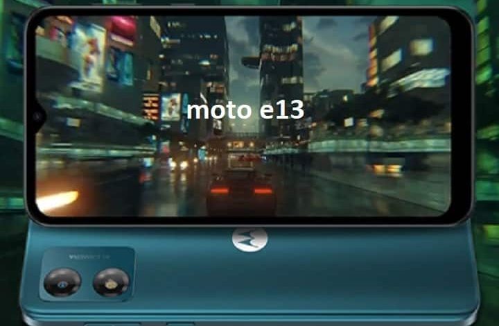 मोटोरोला ने लॉन्च किया नया स्मार्टफोन moto e13, फोन में है 8जीबी रैम और बहुत कुछ, जानें कीमत