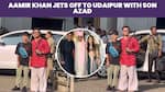 आयरा खान की शादी के लिए उदयपुर रवाना हुए आमिर खान, बेटे आजाद संग हुए स्पॉट